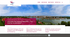Desktop Screenshot of ceceurope.org